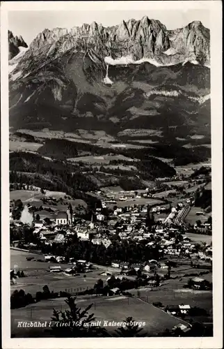 Ak Kitzbühel in Tirol, Panorama, Kaisergebirge