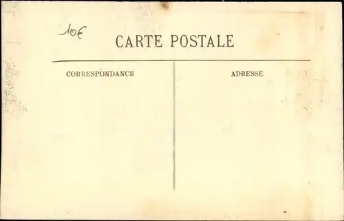 Ak Paris VII, Boulevard Saint-Germain, Die große Seineflut, Januar 1910