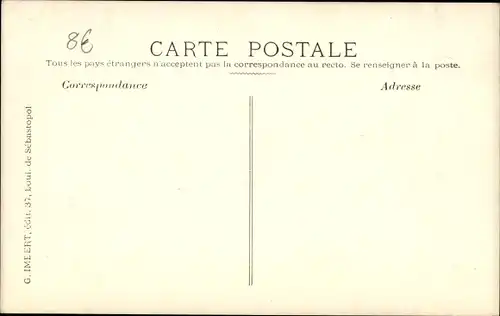 Ak Paris, Die große Seineflut Januar 1910, Improvisierte Fußgängerbrücke