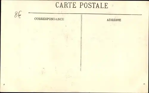 Postkarte Paris XV Vaugirard, Rue Rouelle, Die große Seineflut Januar 1910