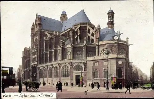 Ak Paris I, Eglise Saint Eustache