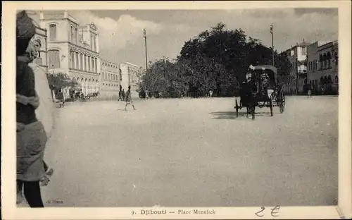 Ak Dschibuti Dschibuti, Place Menelick