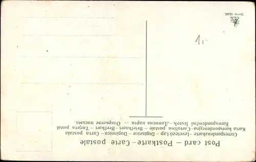 Ak Portrait einer Frau, Im Zauberbann der Liebe