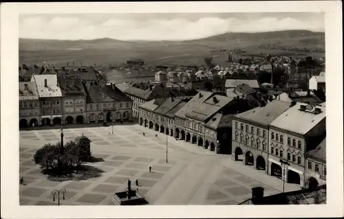 Ak Jičín Jitschin Region Königgrätz, Platz