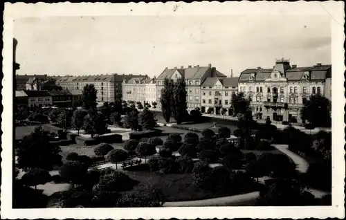 Ak Přerov Prerau Region Olmütz, Svobody-Platz