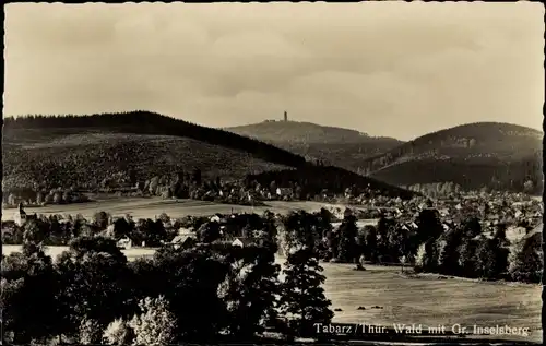 Ak Tabarz im Thüringer Wald, Panorama, Großer Inselsberg