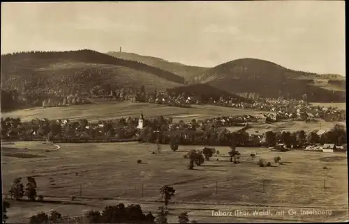 Ak Tabarz im Thüringer Wald, Panorama, Großer Inselsberg