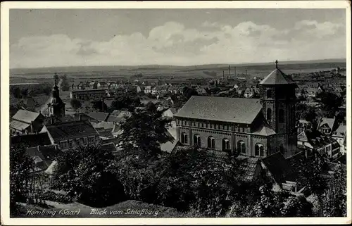 Ak Homburg in der Pfalz Saarland, Blick vom Schlossberg