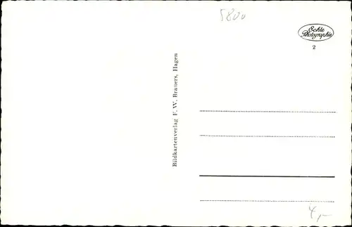 Ak Hagen in Westfalen, Jugendherberge