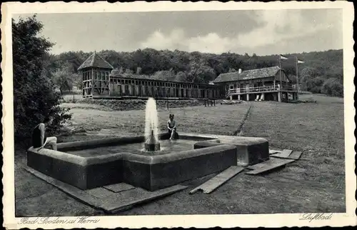 Ak Bad Sooden Allendorf in Hessen, Luftbad