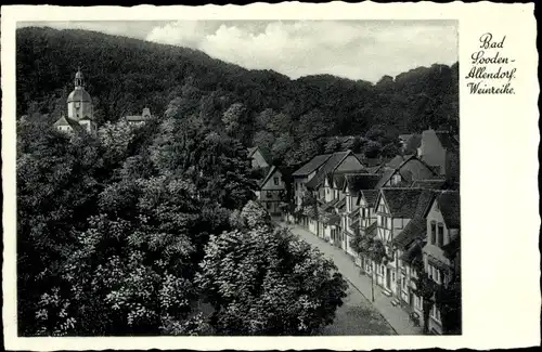 Ak Bad Sooden Allendorf an der Werra Hessen, Weinreihe