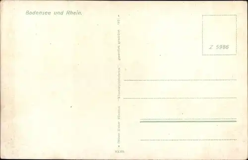 Landkarten Ak Konstanz am Bodensee, Friedrichshafen, Lindau, Bregenz