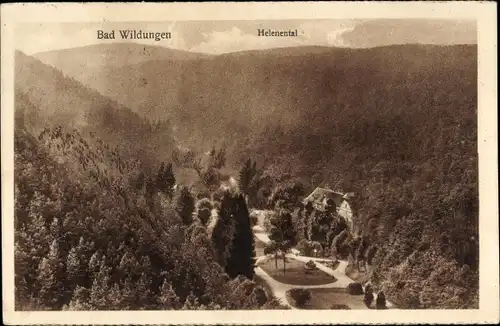 Ak Bad Wildungen in Hessen, Helenental