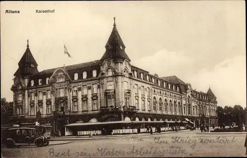 Ak Hamburg Altona, Kaiserhof, Kaffeehaus