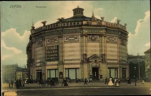 Ak Leipzig in Sachsen, Panorama