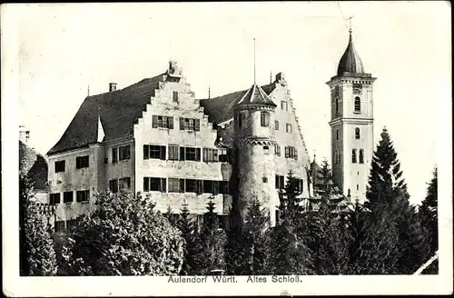 Ak Aulendorf in Württemberg, Altes Schloss