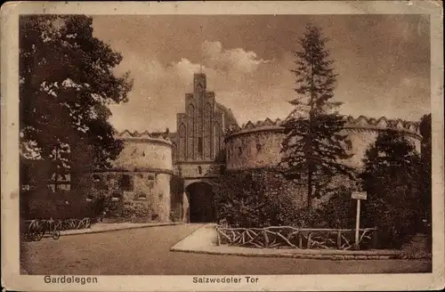 Ak Gardelegen in der Altmark, Salzwedeler Tor