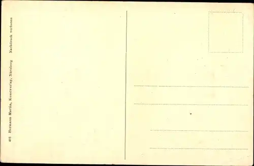 Ak Nürnberg in Mittelfranken, Kaiserstallung von der Nordseite