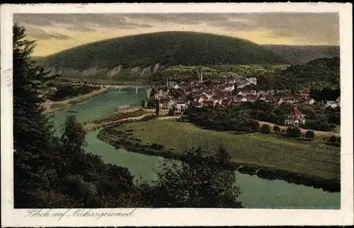 Ak Neckargemünd am Neckar, Panorama