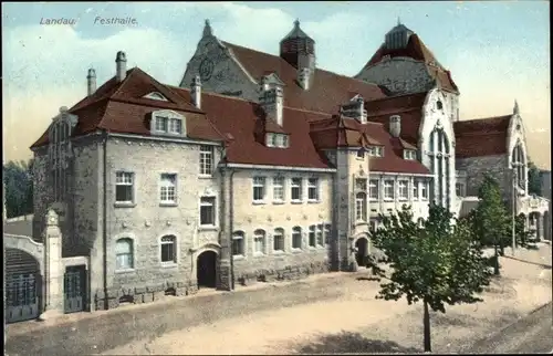 Ak Landau in der Pfalz, Festhalle