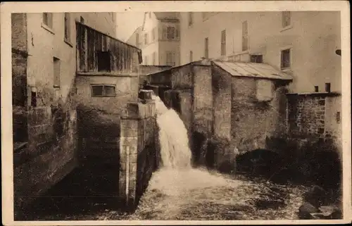 Ak Germersheim am Rhein, an der Queich