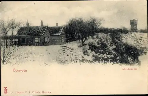 Ak Overveen Bloemendaal Nordholland Niederlande, Middenduin