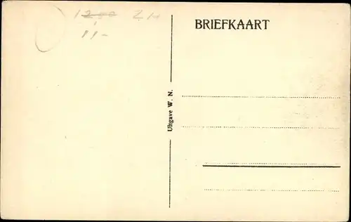 Ak Schiedam Südholland Niederlande, Emmastraat