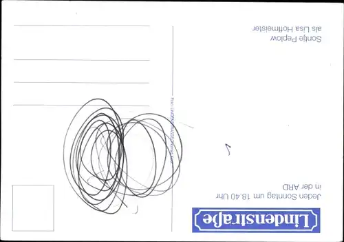 Ak Schauspielerin Sontje Peplow, Portrait, Autogramm