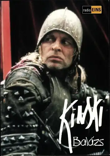 Ak Schauspieler Klaus Kinski, Portrait