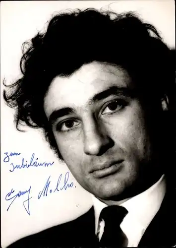 Ak Pantomime Samy Molcho, Portrait, Autogramm