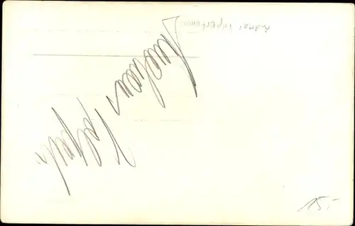 Foto Ak Tänzer Andreas Volpert, Portrait, Autogramm