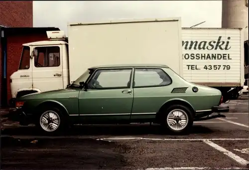 Foto Auto, Saab 99 turbo, LKW