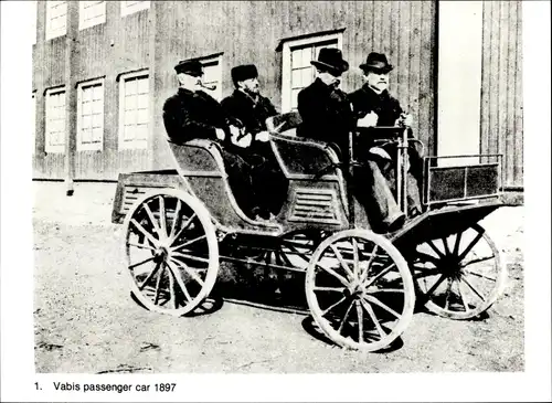 Foto Vabis Automobil, Scania, 1897