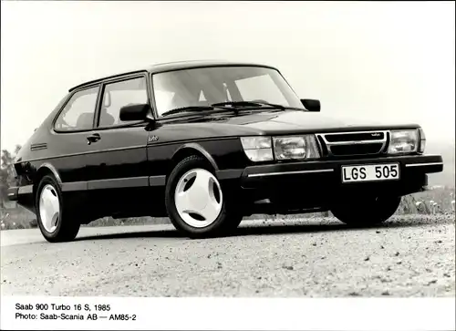 Foto Auto, Saab 900 Turbo 16 S, 1985