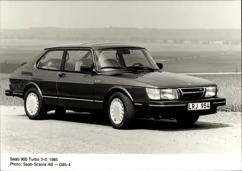 Foto Auto, Saab 900 Turbo 3-Türer, 1985