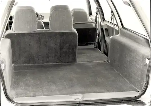 Foto Auto, Citroen CX, Kofferraum, Innenraum