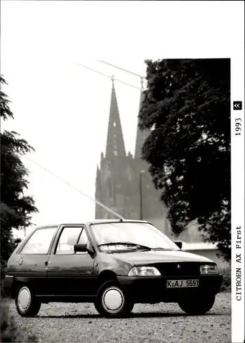 Foto Auto, Citroen AX First, 1993, KFZ Kennz. K AJ 5591