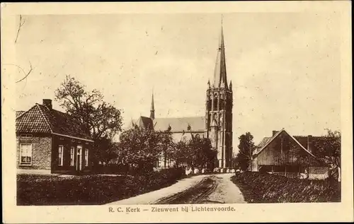 Ak Zieuwent Gelderland, R. C. Kerk