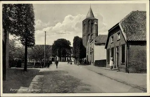 Ak Lienden Buren Gelderland, Dorpsstraat