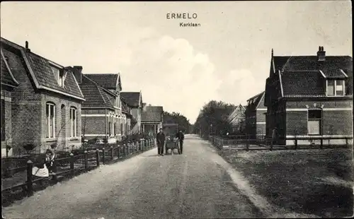 Ak Ermelo Gelderland, Kerklaan