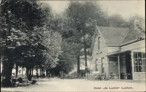 Ak Lochem Gelderland, Hotel de Luchte