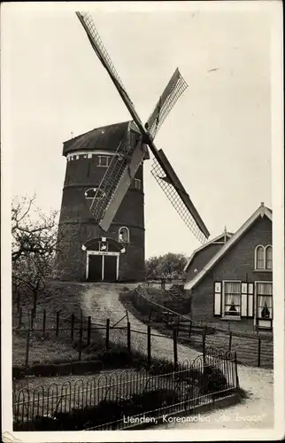 Ak Lienden Buren Gelderland, Korenmolen de Zwaan