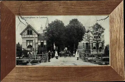 Passepartout Ak Lochem Gelderland, Kastanjelaan