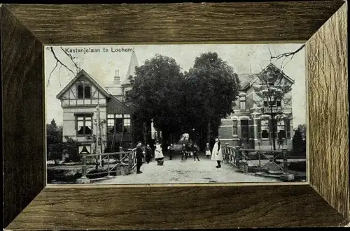 Passepartout Ak Lochem Gelderland, Kastanjelaan