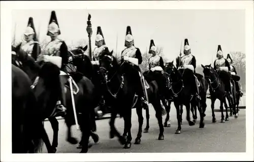 Foto Ak Britische Soldaten, Militärparade