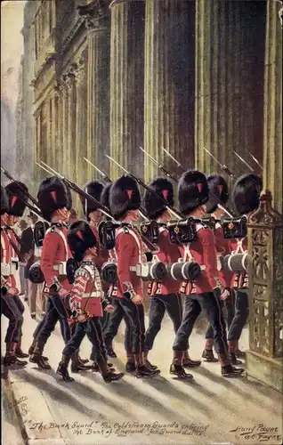 Künstler Ak Payne, H., Coldstream Guards, Britische Soldaten, Regiment