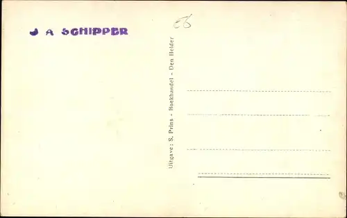 Ak Niederländisches U Boot, O 14