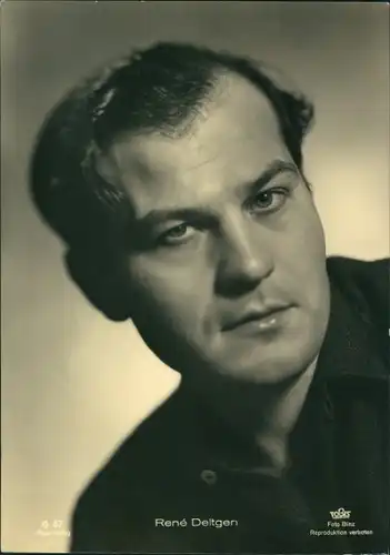 Ak Schauspieler René Deltgen, Portrait, Ross G 67