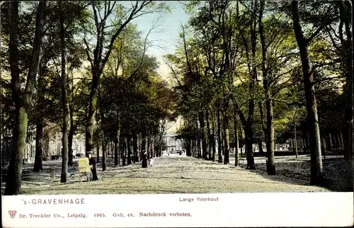 Ak 's Gravenhage Den Haag Südholland, Lange Voorhout