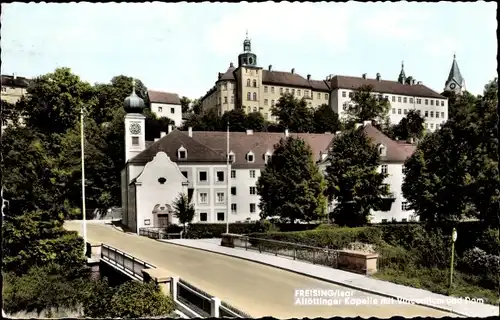 Ak Freising in Oberbayern, Altöttinger Kapelle mit Vincentium und Dom